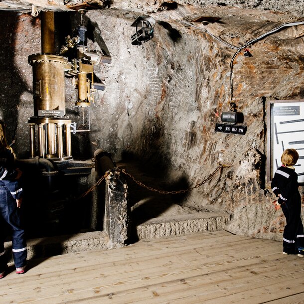 Reichenbachpumpe Station Führung Salzbergwerk