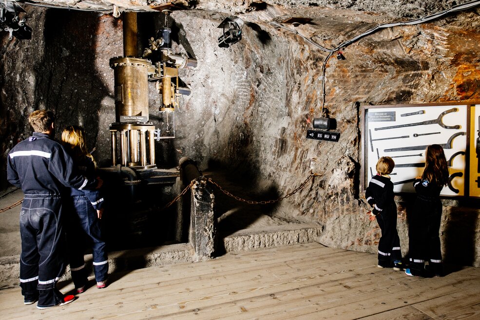 Reichenbachpumpe Station Führung Salzbergwerk