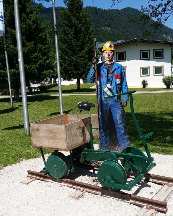 Fotomotiv Grubenrad mit Bergmann