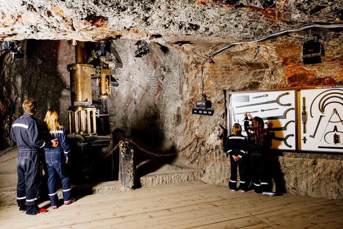 Reichenbachpumpe im Salzbergwerk Berchtesgaden