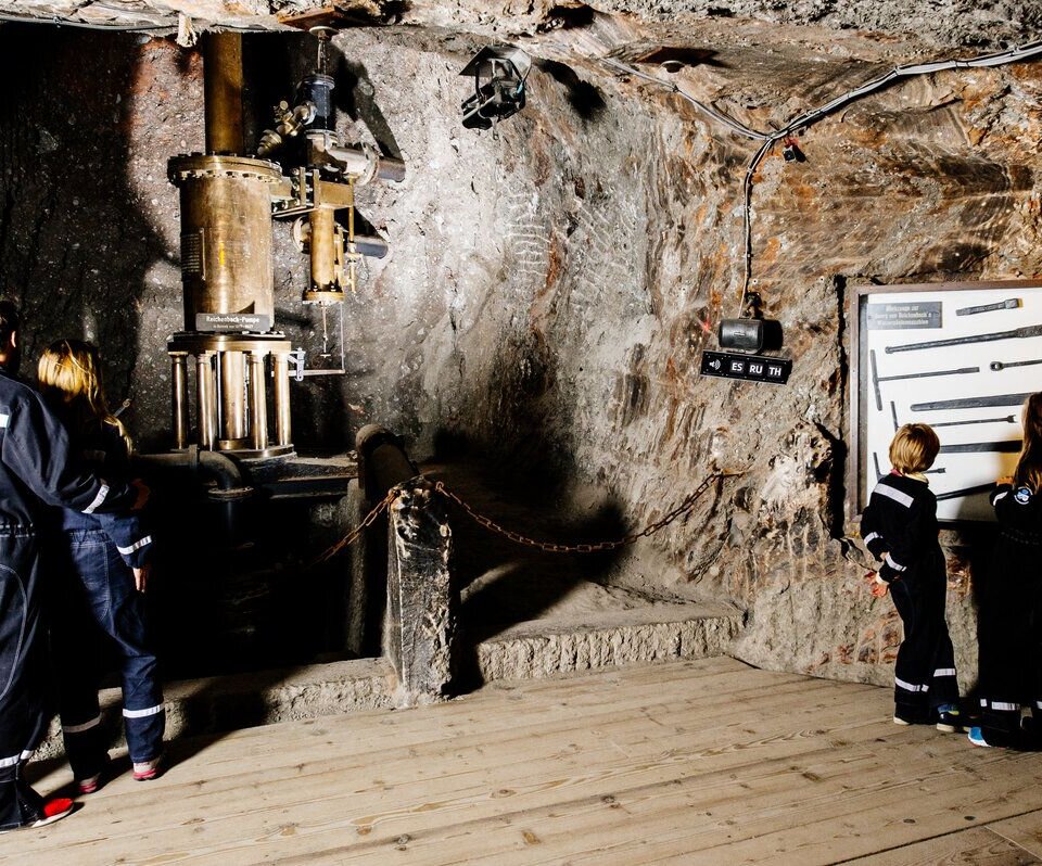 Reichenbachpumpe Station Führung Salzbergwerk