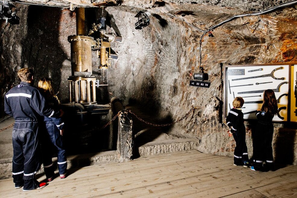 Reichenbachpumpe Station Führung Salzbergwerk
