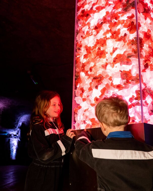 Pupils in the Magic Salt Room