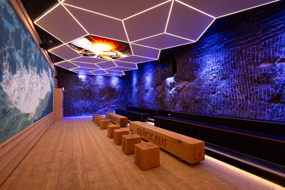 Steinsalzwand Underground cinema