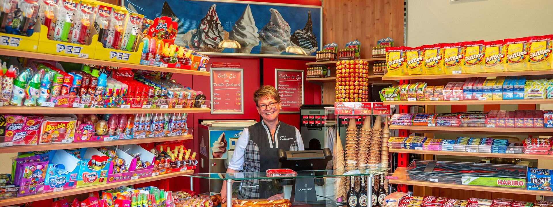 Kiosk beim Salzbergwerk Berchtesgaden