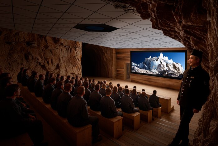 Neues Kino im Salzbergwerk Berchtesgaden 