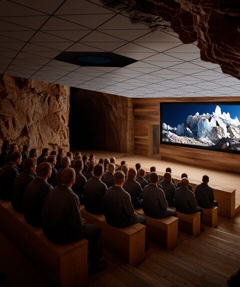 Neues Kino im Salzbergwerk Berchtesgaden 