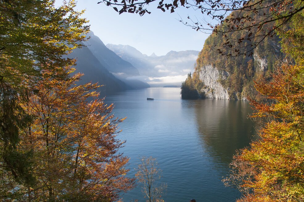 Königssee Ausblick vom Malerwinkel | © ROHA-Fotothek Fürmann